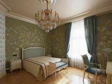 Квартира &laquo;&raquo;, спальня . Фото № 21714, автор Архитектурное бюро FABER GROUP Матвеев