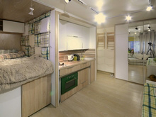 Квартира &laquo;&raquo;, спальня . Фото № 21726, автор Ульянова Ольга