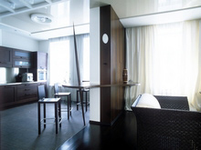 Квартира «», кухня . Фото № 21735, автор Архитектурная Мастерская Бориса Валкина .