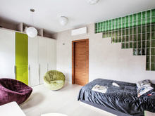 Квартира &laquo;&raquo;, спальня . Фото № 21871, автор Технологии дизайна 