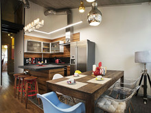 Квартира «», кухня . Фото № 22262, автор Максименко Наталья 