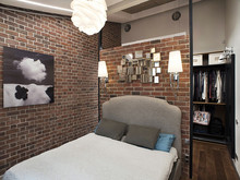 Квартира &laquo;&raquo;, спальня . Фото № 22263, автор Максименко Наталья 