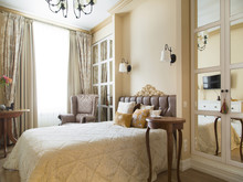 Квартира &laquo;&raquo;, спальня . Фото № 22279, автор ZaborGroup 