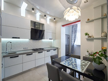 Квартира «», кухня . Фото № 22282, автор Базыль Алексей