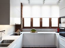 Квартира «», кухня . Фото № 22316, автор Proektor 