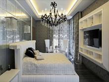 Квартира &laquo;&raquo;, спальня . Фото № 22326, автор Дом-А 