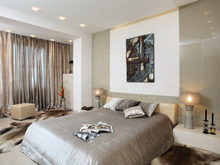 Квартира &laquo;&raquo;, спальня . Фото № 22440, автор Куценко Александр, Михайлова Юлия, artdefacto 