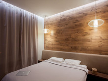 Квартира &laquo;&raquo;, спальня . Фото № 22594, автор TABOORET Interiors Lab