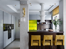 Квартира «», кухня . Фото № 22653, автор Art Spice Дьякова Светлана