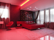 Квартира &laquo;&raquo;, спальня . Фото № 22895, автор Петросян Надежда