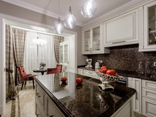 Квартира «», кухня . Фото № 22901, автор Harmony Interiors 