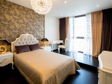 Квартира &laquo;&raquo;, спальня . Фото № 22919, автор Тимофеева Анастасия