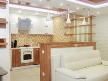 Квартира «», кухня . Фото № 22951, автор Никитин Артур