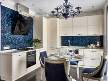 Квартира «», кухня . Фото № 23081, автор Лазарева Виктория