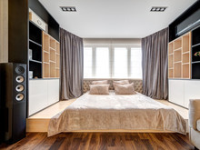 Квартира &laquo;&raquo;, спальня . Фото № 23105, автор Николаев Николай