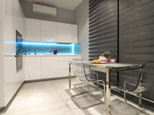 Квартира «», кухня . Фото № 23116, автор INTERЁR DESIGN & ARCHITECTURE STUDIO DESIGN