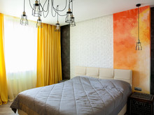 Квартира &laquo;Квартал Художников&raquo;, спальня . Фото № 23234, автор Булычева Катерина