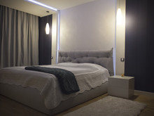 Квартира &laquo;&raquo;, спальня . Фото № 23446, автор TABOORET Interiors Lab