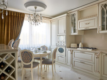 Квартира «», кухня . Фото № 23520, автор Лазарева Виктория