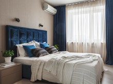 Квартира &laquo;Артековская&raquo;, спальня . Фото № 23547, автор SunWave Studio Светлана