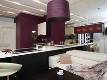 Квартира «Квартира на Ленинском», кухня . Фото № 23705, автор Азорская Инна