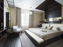 Квартира &laquo;Сокольники&raquo;, спальня . Фото № 23710, автор Шилина Алена