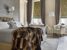 Квартира &laquo;Квартира на Сретенском бульваре&raquo;, спальня . Фото № 23743, автор Андрея Стубе архитектурное бюро 