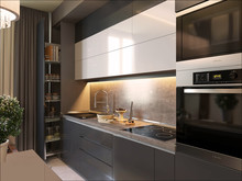 Квартира «ГАРМОНИЯ ВО ВСЕМ», кухня . Фото № 23830, автор Бай Анна