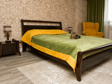 Квартира &laquo;Квартира в ЖК Приокский парк&raquo;, спальня . Фото № 23856, автор Морозова Ульяна