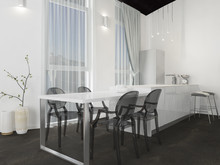 Квартира «В лучах южного солнца.», кухня . Фото № 23924, автор Викторова Ксения