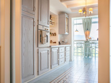 Квартира «Квартира в стиле прованс», кухня . Фото № 23951, автор Гаврилова Ирина