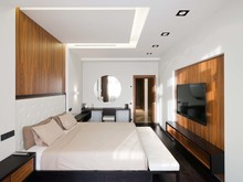 Квартира &laquo;[VAVILOVA]&raquo;, спальня . Фото № 23961, автор MODUL Architectural bureau