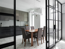 Квартира «Квартира на Рочдельской», кухня . Фото № 23993, автор Soul Concrete 