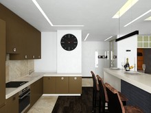 Квартира «Пусть всегда будет Солнце!», кухня . Фото № 24047, автор Алфеев Алексей