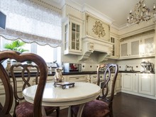 Квартира «В романтике цветущих ирисов», кухня . Фото № 24072, автор Лунева Лада