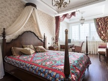 Квартира &laquo;В романтике цветущих ирисов&raquo;, спальня . Фото № 24073, автор Лунева Лада