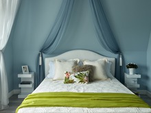 Квартира &laquo;Квартира с шевроном&raquo;, спальня . Фото № 24094, автор Тарловская Вера