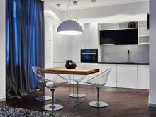 Квартира «Молодежный Loft», кухня . Фото № 24177, автор Камышева Светлана