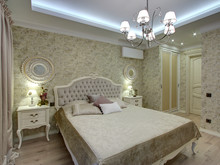 Квартира &laquo;Квартира в Москве&raquo;, спальня . Фото № 24187, автор Блохина Евгения