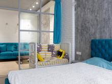 Квартира &laquo;В стиле Лофт в Сколково&raquo;, спальня . Фото № 24210, автор SPACE FOR LIFE SPACE FOR LIFE