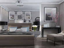 Квартира &laquo;Квартира на Лобачевского&raquo;, спальня . Фото № 24234, автор Потемкина Елена