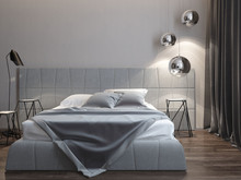 Квартира &laquo;Квартира-студия в ЖК Александрия&raquo;, спальня . Фото № 24308, автор Потемкина Елена