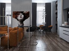 Квартира «Квартира-студия в ЖК Александрия», кухня . Фото № 24309, автор Потемкина Елена