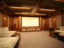 Фото домашний кинотеатр Загородный дом