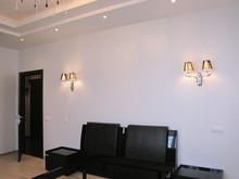 Квартира &laquo;Квартира в Москве в Шмитовском проезде в стиле минимализм. Для проживания семьи из 3-х человек.&raquo;, спальня . Фото № 24337, автор Долгова Анастасия