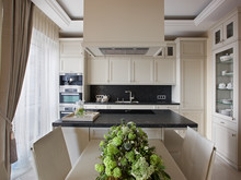 Квартира «Квартира на Нежинской», кухня . Фото № 24430, автор Качалов Иван