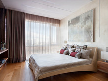 Квартира &laquo;Квартира на Нежинской&raquo;, спальня . Фото № 24433, автор Качалов Иван