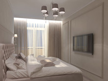 Квартира &laquo;Квартира на площади Райсовета&raquo;, спальня . Фото № 24456, автор Master project Архитектурное бюро