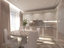 Квартира «Квартира на площади Райсовета», кухня . Фото № 24457, автор Master project Архитектурное бюро