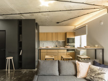 Квартира «Маленькая квартира», кухня . Фото № 24604